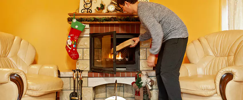 Gas to Wood-Burning Fireplace Conversion Services in Castaic, California