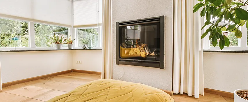 Residential Fireplace Ceramic Glass Installation in Castaic, CA