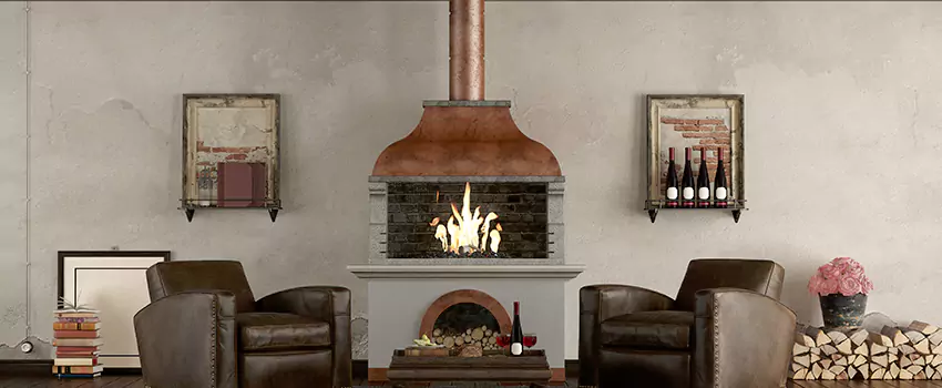 Thelin Hearth Products Providence Pellet Insert Fireplace Installation in Castaic, CA