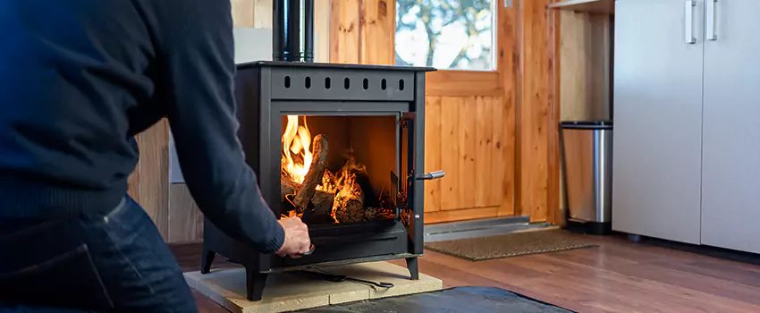 Open Hearth Wood Fireplace Installation in Castaic, CA