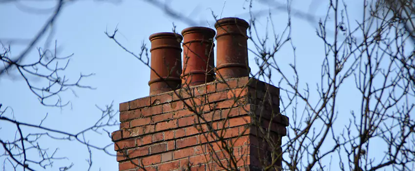 Chimney Crown Installation For Brick Chimney in Castaic, California