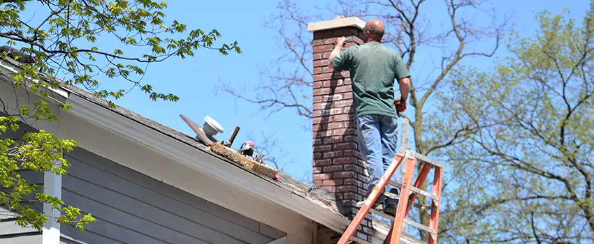 Vinyl and PVC Chimney Flashing Installation in Castaic, CA