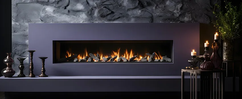 Ember Bed for Ventless Gas Fireplace in Castaic, CA